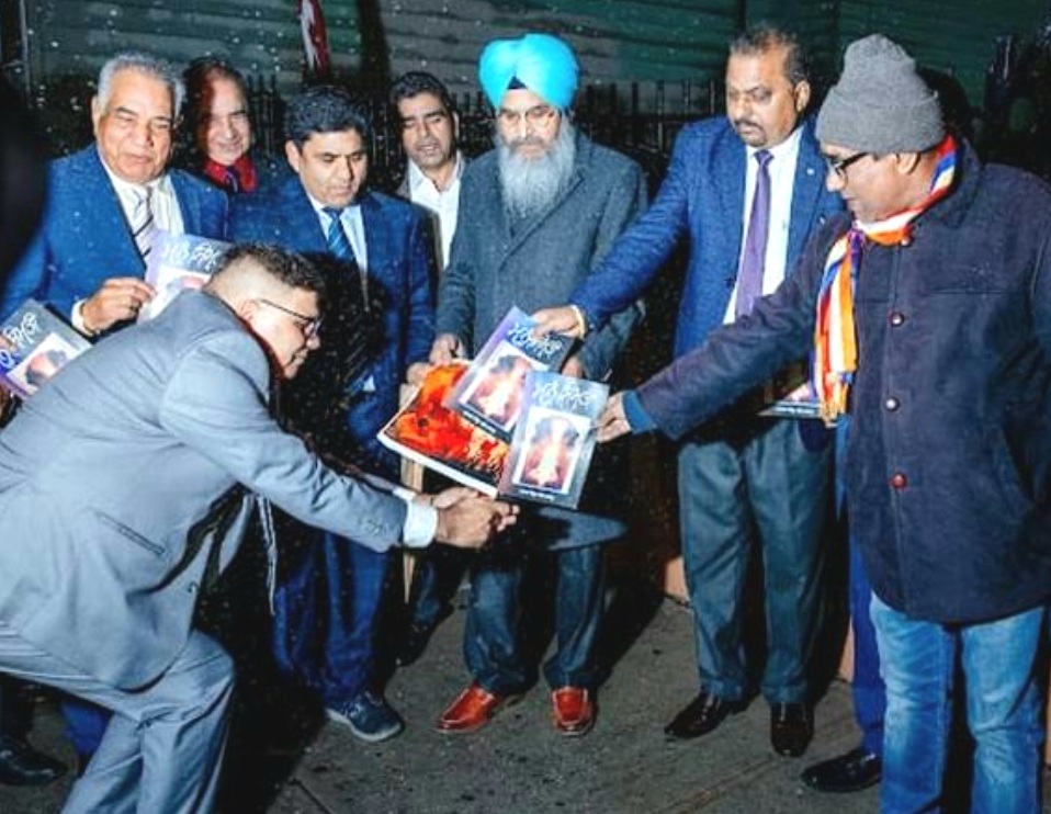 ਨਿਊਯਾਰਕ ਦੇ ਅੰਬੇਡਕਰੀਆਂ ਨੇ ਮਨੂੰ ਸਮ੍ਰਿਤੀ ਅਤੇ ਅਮਿਤ ਸਾਹ ਦਾ ਪੁਤਲਾ ਫੂਕਣ ਤੋ ਬਾਅਦ ਭੀਮਾ ਕੋਰੇਗਾਓ ਅਤੇ ਨਵੇਂ ਸਾਲ ਦੇ ਜਸ਼ਨ ਮਨਾਏ